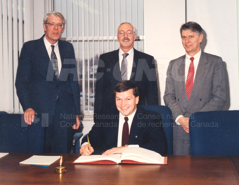 December 10 1992 NRC received Mr. Frank McKenna 001