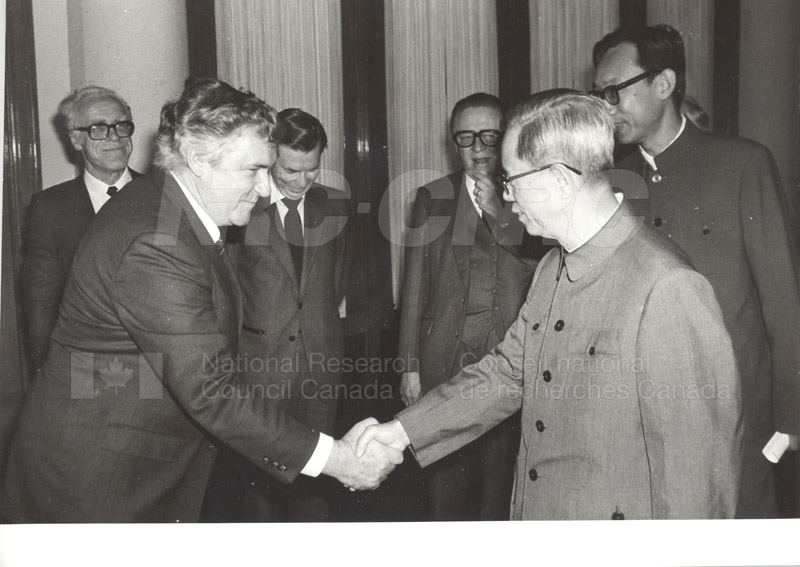 NRC Delegates meeting with Mr. Fang in the Great Hall of the People, China Oct. 13, 1983 004