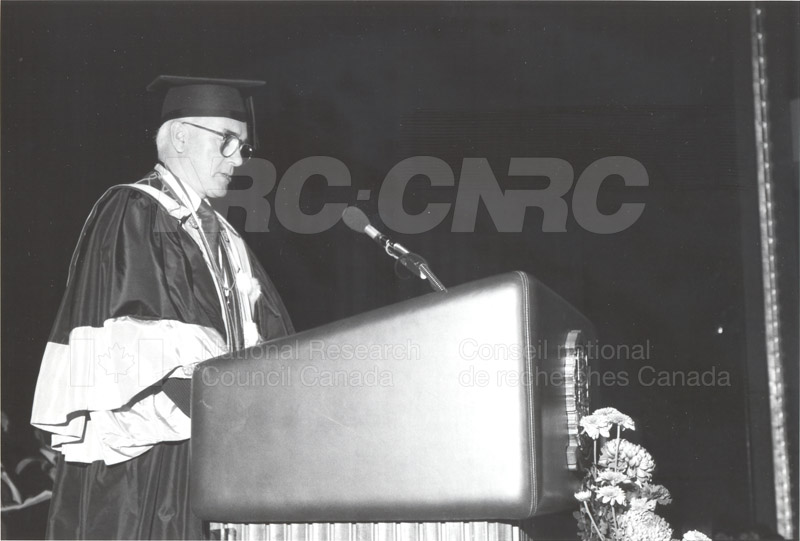 Dr. L. Kerwin- Honorary Doctorate University of Ottawa 1981 002