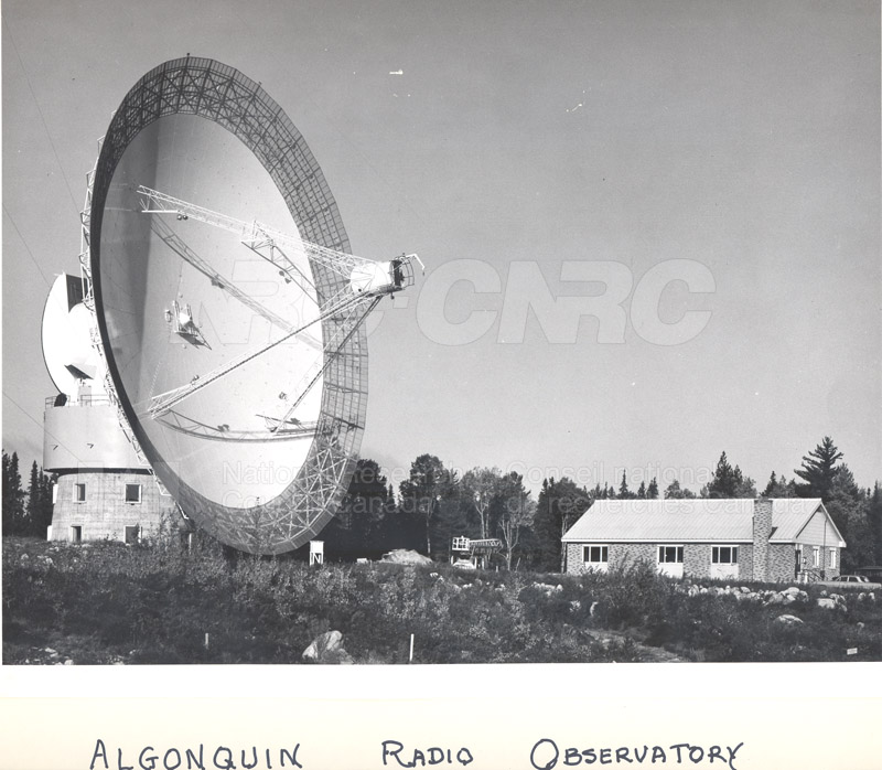 Astrophysics- Site 3 Algonquin c.1969