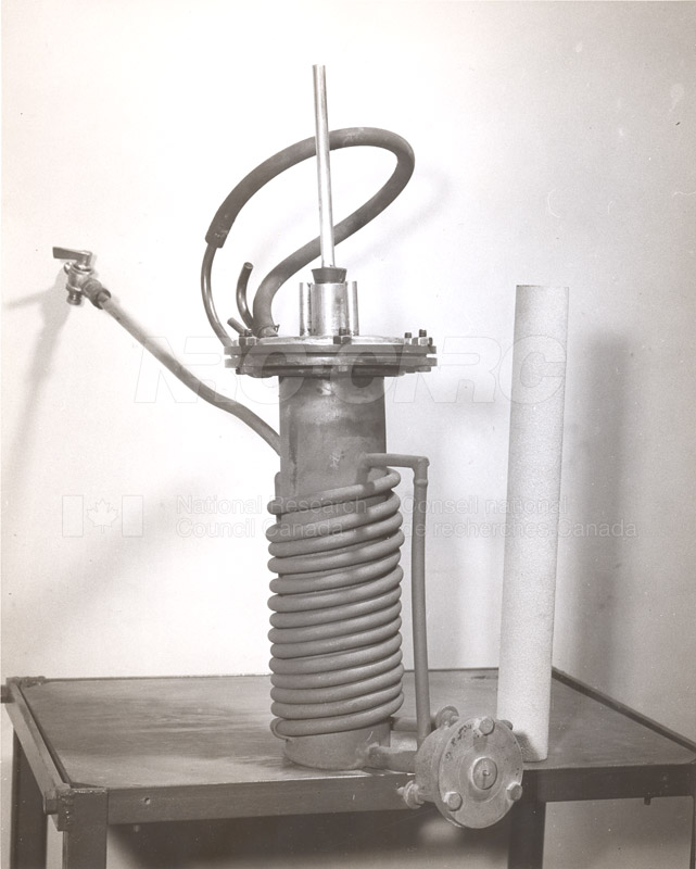 Metallurgy- Apparatus for Atomizing Ca-Ag Alloy c.1953
