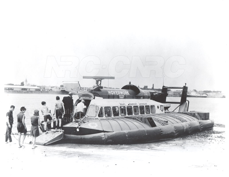 Associate Committee- Air Cushion Vehicle SRNG Hovercraft- Lachine Que. c. 1968