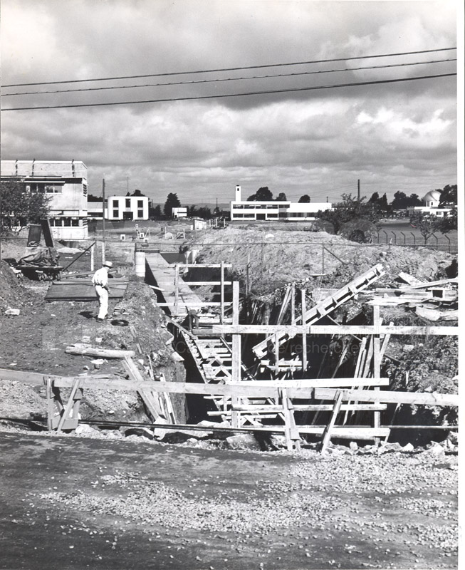 Administration Building Construction 1950s 020
