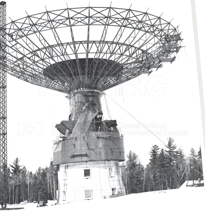 Algonquin Observatory- Construction of the 150 ft. Radio Telescope c.1965 002