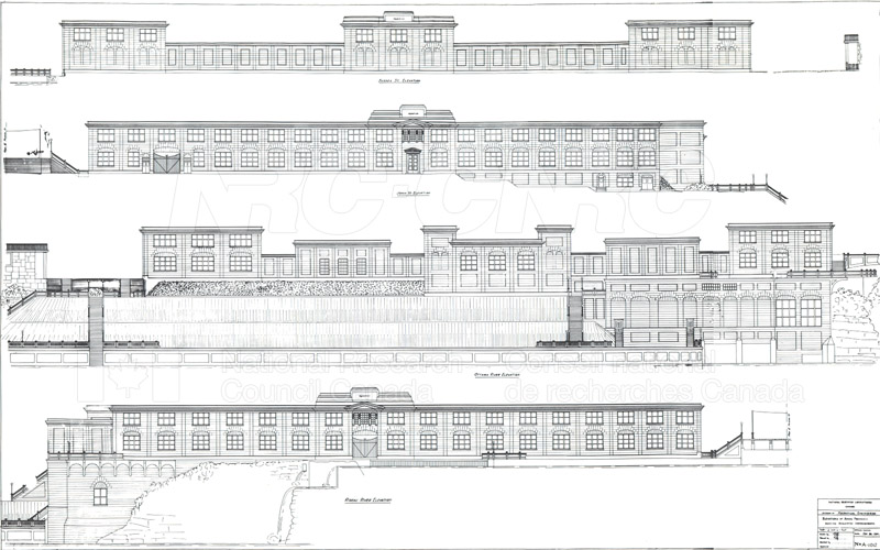 Mechanical Engineering- Drawings Elevations of Annex Property (Sussex)