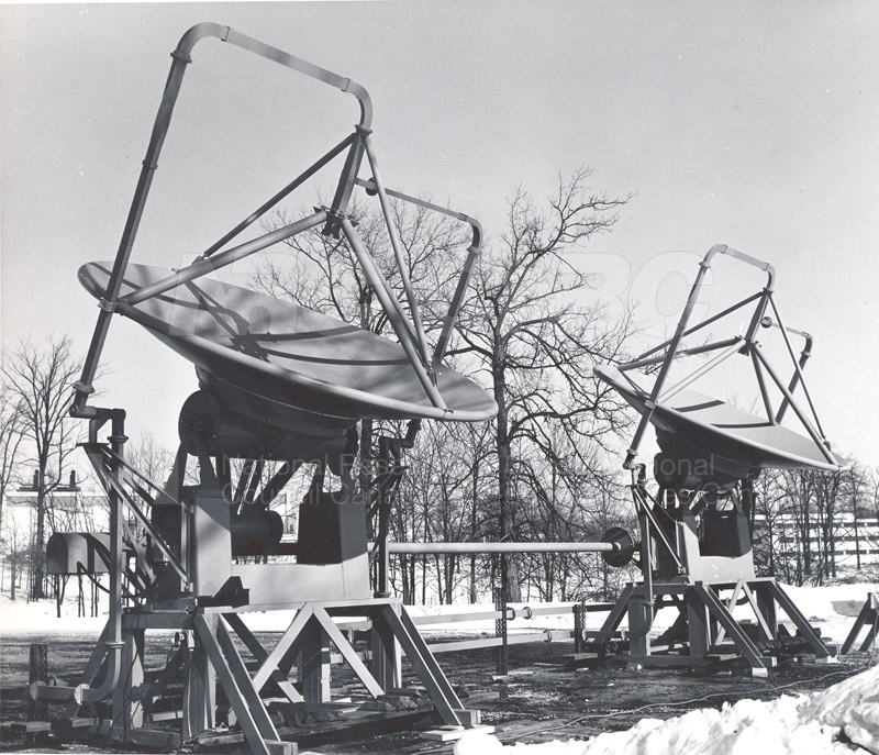 Algonquin Radio Observatory- Prototype Section for Multi-element Interferometer Feb. 1962 002