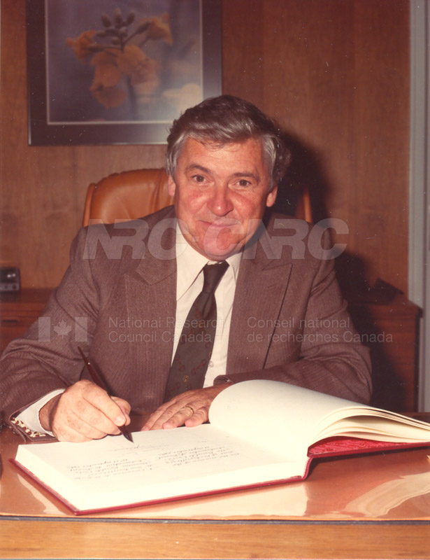 Visit of Ambassador of Brazil 1983 003