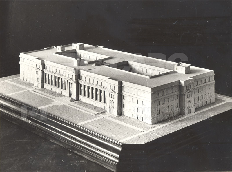 100 Sussex Drive Architects Model 1930 001