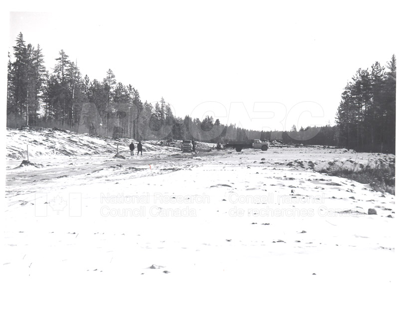 Algonquin Observatory- Clearing Site No.11 Dec. 12 1961 007