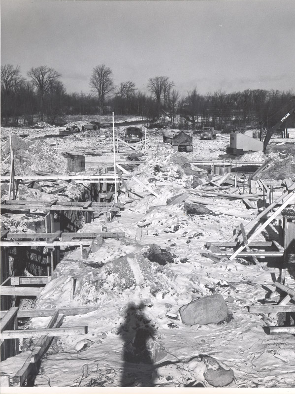 Administration Building Construction 1950s 016