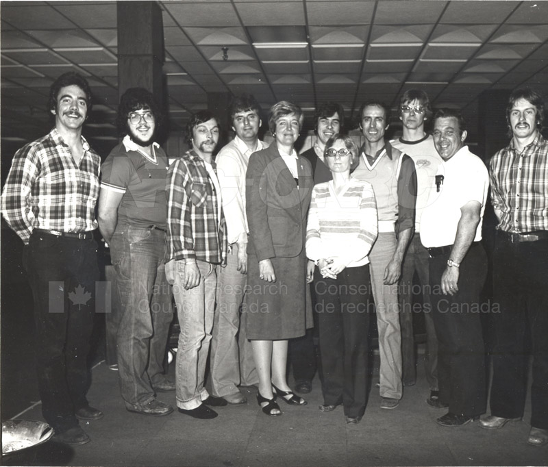 Group Portrait NRC Staff Club c.1980