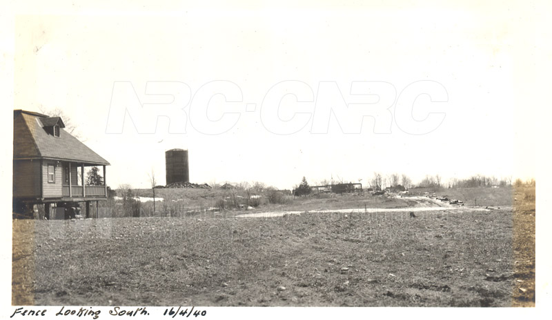 Album 12 New Annex 2 Fence looking South April 16 1940