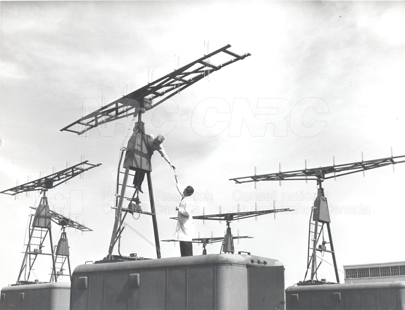 ZPI Antennae- Waiting Shipment to Britain 1945