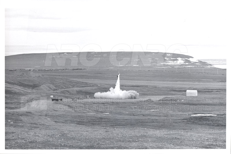 Black Brant Rocket Launching- Resolute Bay July 1966