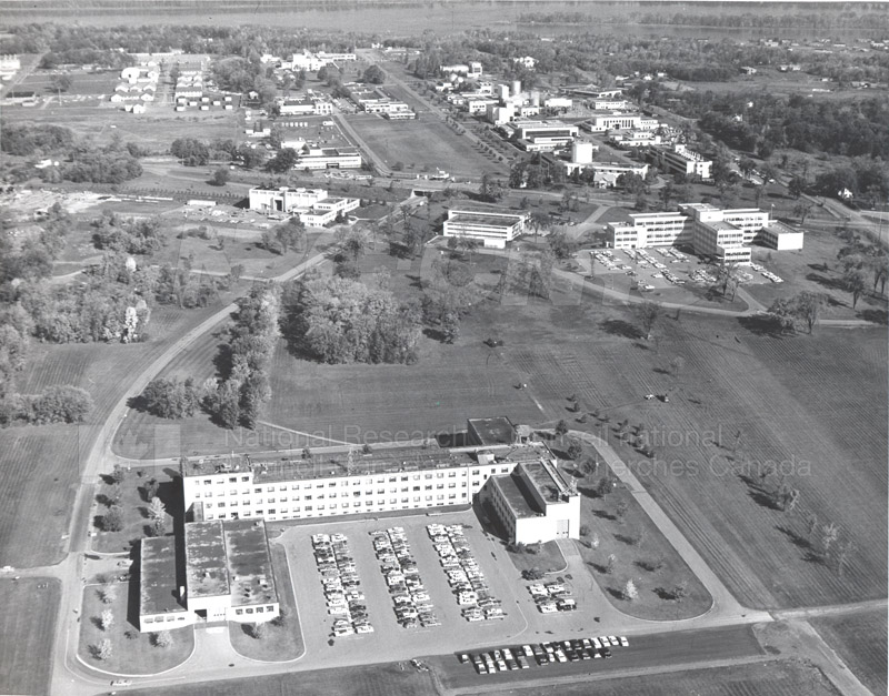 Montreal Road Campus Aerial View 1960's 002