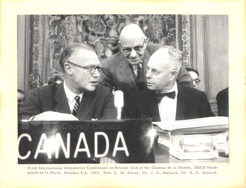 First International Ministerial Conference on Science, Paris 3-4 Oct. 1963
