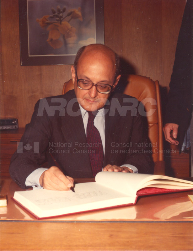 Visit of Ambassador of Brazil 1983 004