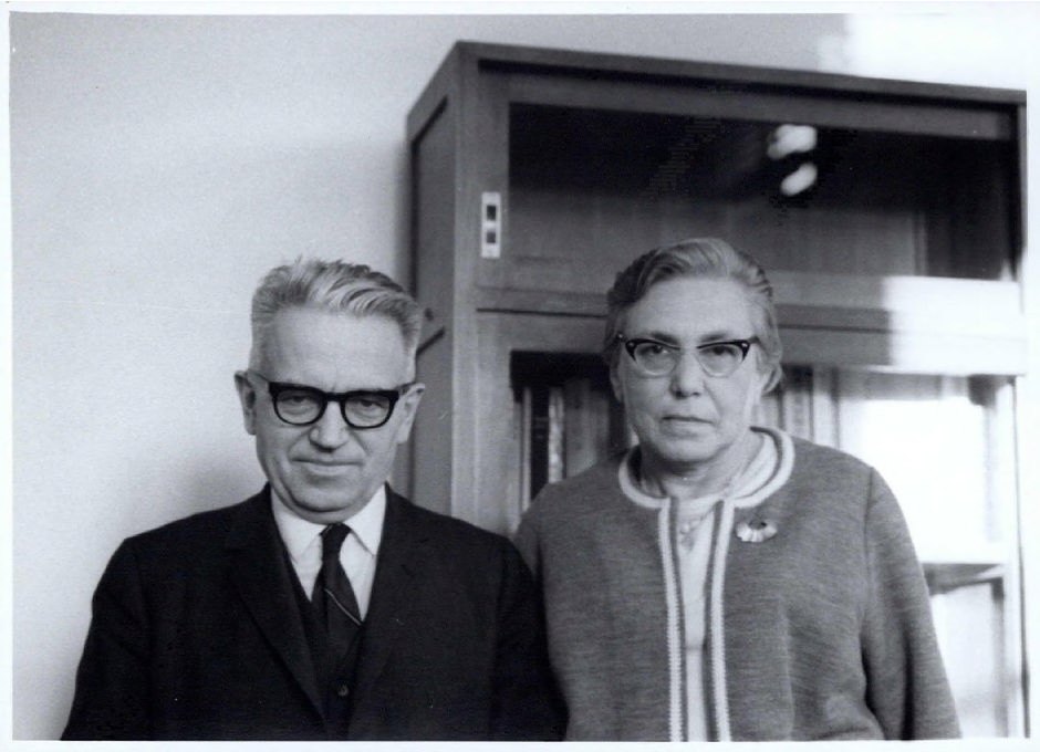 Gerhard Herzberg et Luise Herzberg en tournée, vers 1967, photo 7