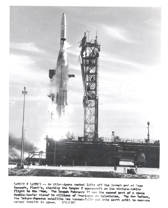 Satellites- Ranger 8 Launch