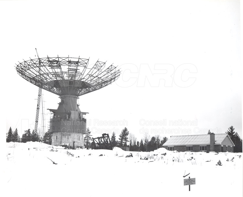 Algonquin Observatory- Construction of the 150 ft. Radio Telescope c.1965 004