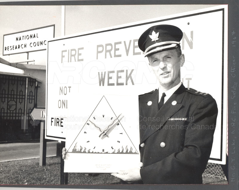 Fire Prevention Section Activities (Mr. Luke) 1950s+60s 011