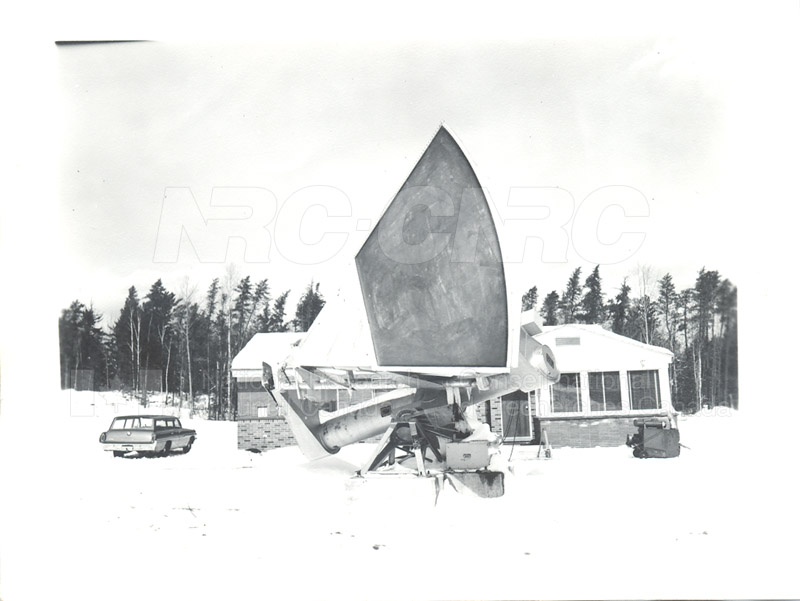 Algonquin Observatory- Assembly of the 33 ft. Radio Telescope c.1964 011