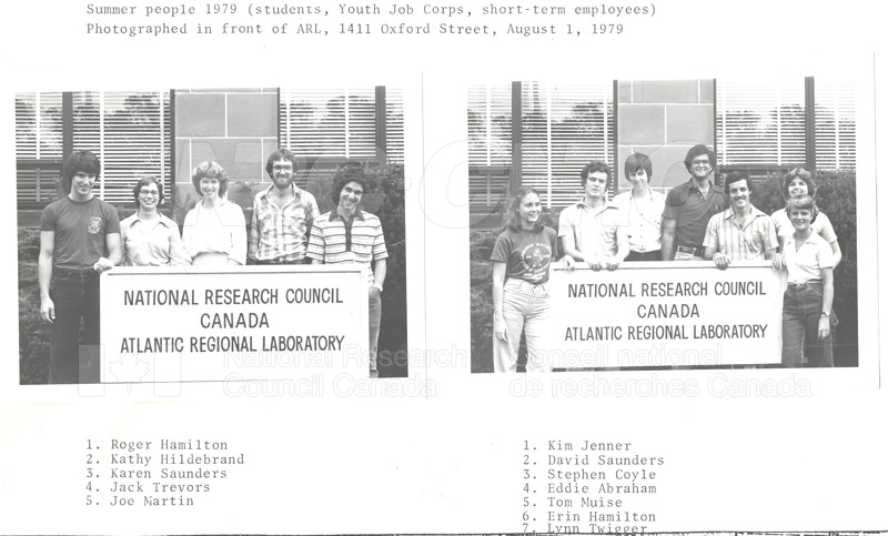 Summer Students 1979 001