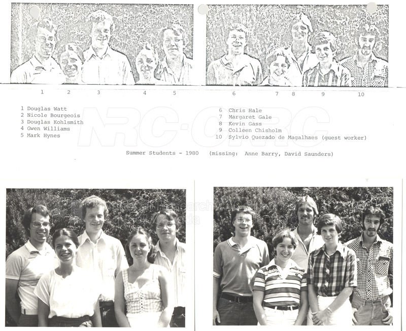 Summer Students 1980 003