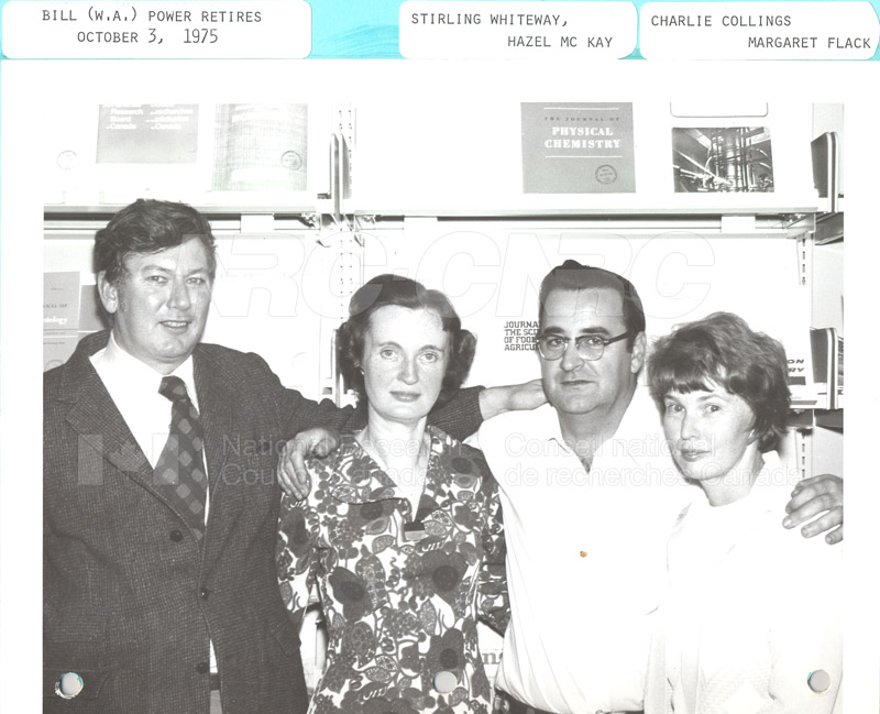 Retraite, William A. (Bill) Power, 1975 010