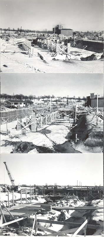 Construction de M-50 6 février 1952 #3023 001