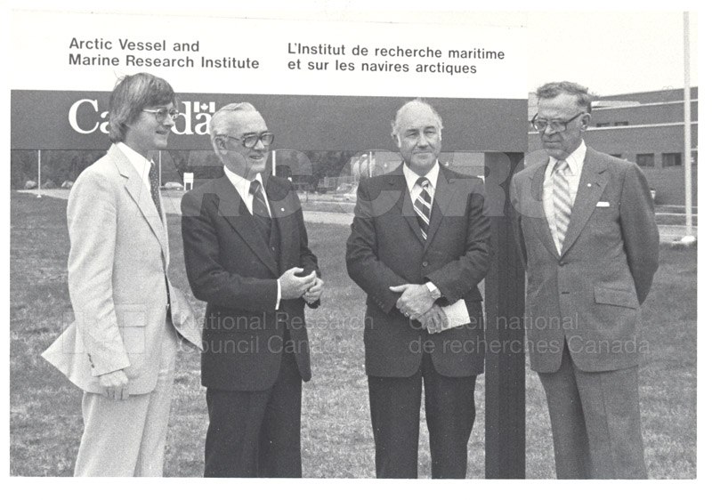 Sod Breaking- Arctic Vessel and Marine Research 1981