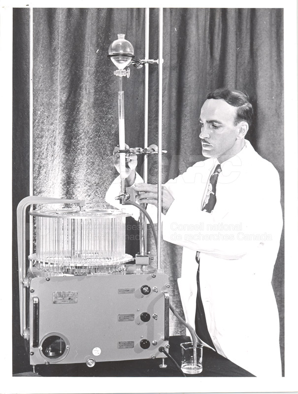 Chromatographie sur colonne, Costain c.1952