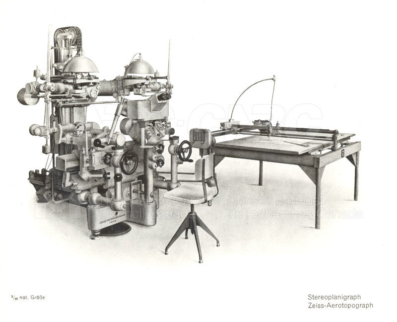 Various Continental Stereo Plotters 1939 008