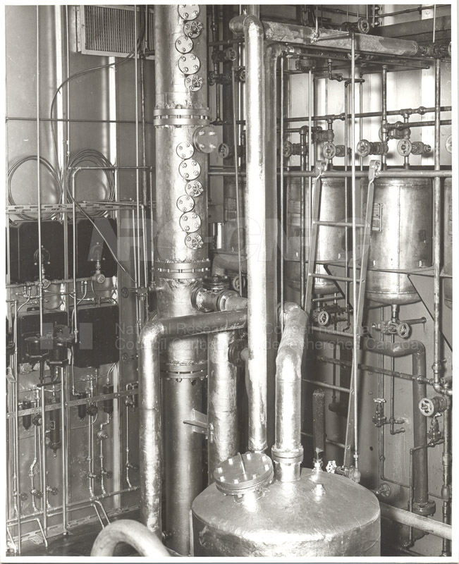 Calotte de barbotage de 8 pouces d'une colonne de distillation 1951
