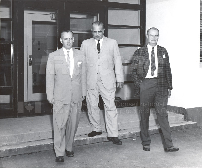 Premier W. Shaw Attorney-General PEI & Col. J.A. MacDonald M.P. 1960 002