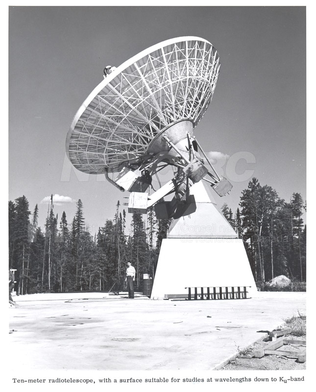 Algonquin Observatory- Site No.2 10 Metre Radiotelescope 001