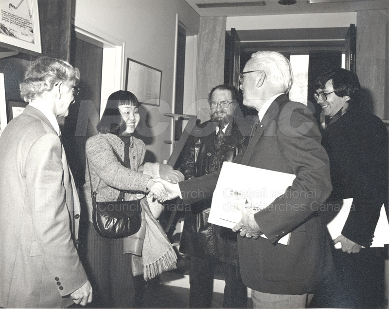 Visit of a Survey Mission from the Council of Science and Tech. Japan 1983 001