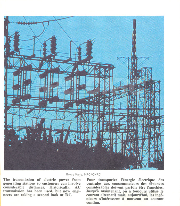 Brochure pour le génie électrique 82-05-002