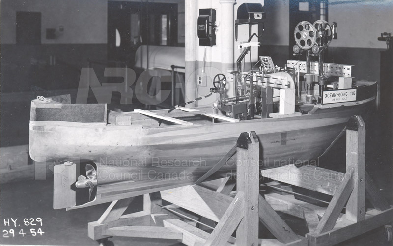 Navire laboratoire - HY829, 29 avril 1954