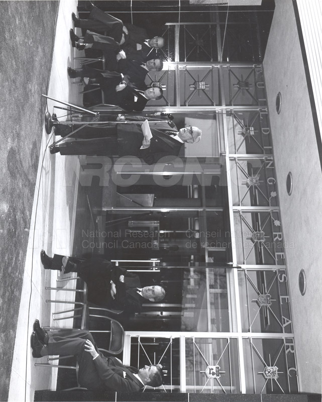 Opening of Building Research Oct. 23 1953 015