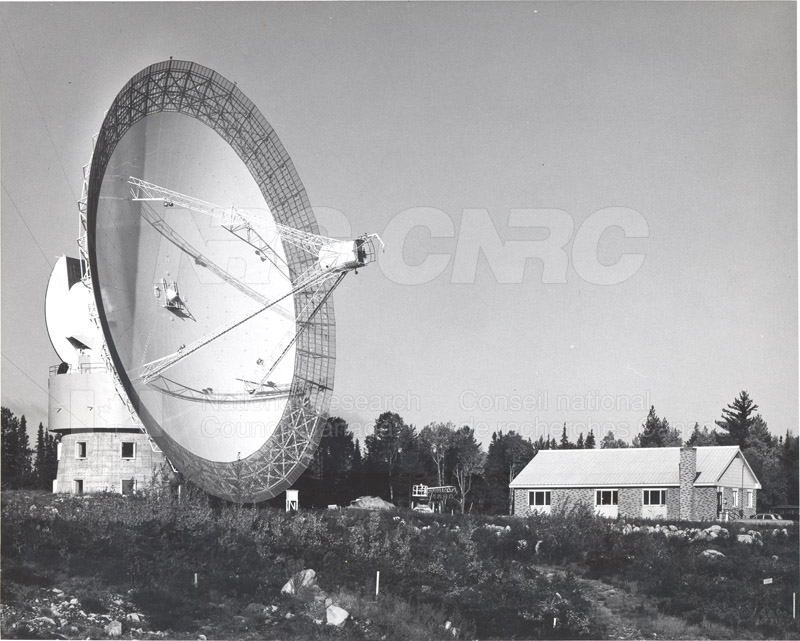 Algonquin Observatory- 150 ft. Radio Telescope and Laboratories Oct. 14 1966