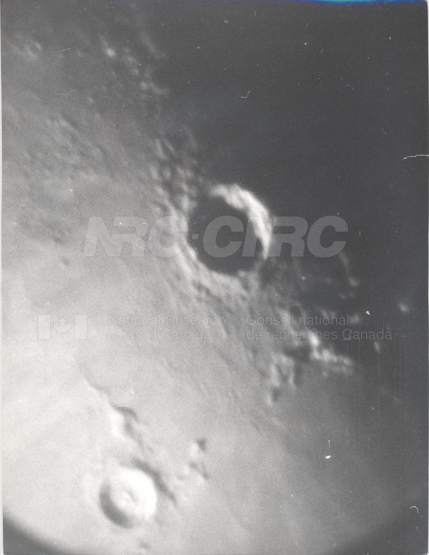 Moon- HPS Promierol 15 min.- Copernicus 18 Inch Refr.- Bank, E. Burgess, G. Fielder