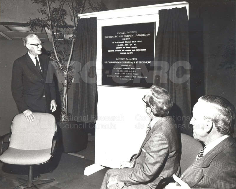 Cérémonie d'ouverture de l'ICIST 1974