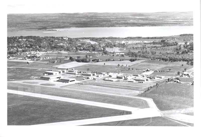 Flight Research Section- Aerial View of Uplands & Arnprior Hanger Late 1940s 003